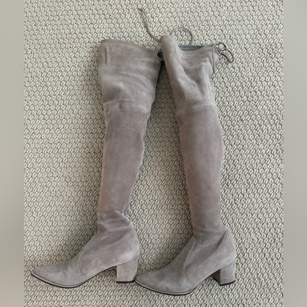 Stuart Weitzman OTK boots- Tieland excellent condition